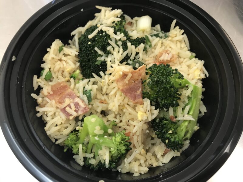 Broccoli & Bacon Fried Rice