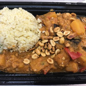 Frozen TV Dinner: Peanut Stew with Millet